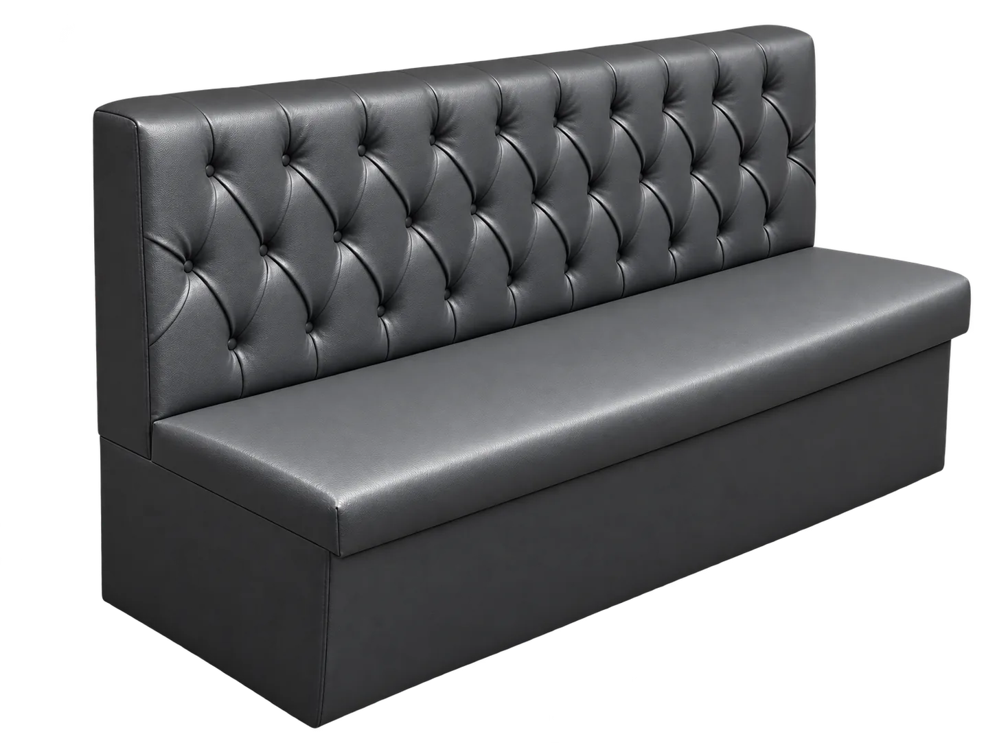 Chesterfield-Style Bench Seating, view 2 of 3