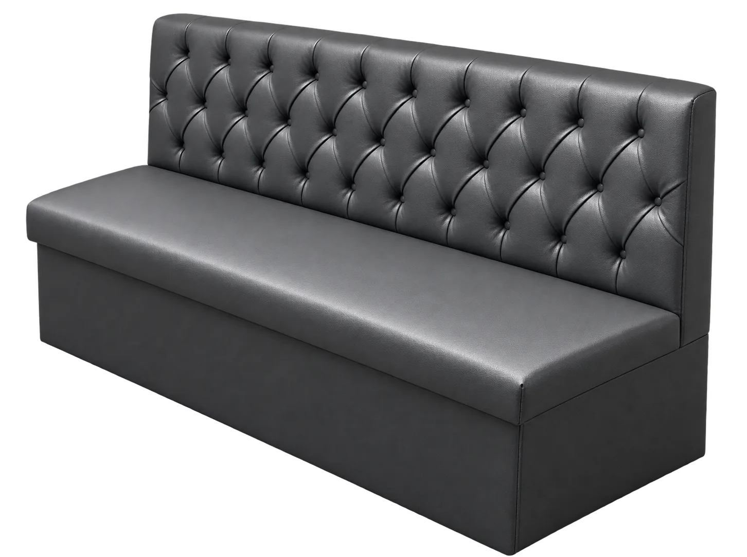 Chesterfield-Style Bench Seating, view 3 of 3